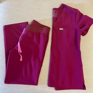 Figs XS Catarina top XSP Livingston bottoms.